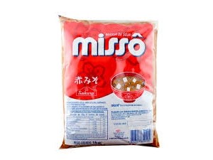 MASSA DE SOJA VERMELHA MISSÔ AKA SAKURA 1KG