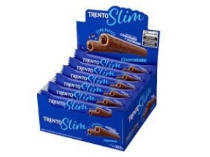 Chocolate com Wafer Trento Recheio Chocolate c/16 - Peccin