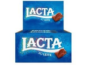 CHOCOLATE LACTA AO LEITE 34 GR DISPLAY C/12