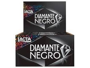 CHOCOLATE LACTA DIAMANTE NEGRO 34 GR DISPLAY COM 12