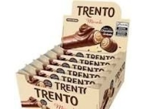 Chocolate com Wafer Trento Recheio Chocolate c/16 - Peccin