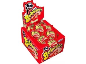 Chiclete Bubbaloo Morango c/60 - Adams