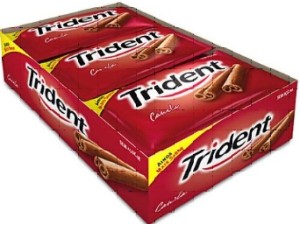 Goma de Mascar Trident Canela c/21 - Adams