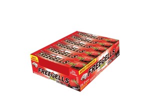 Drops Freegells 3x1 Morango com Chocolate Caixa 12 Unidades